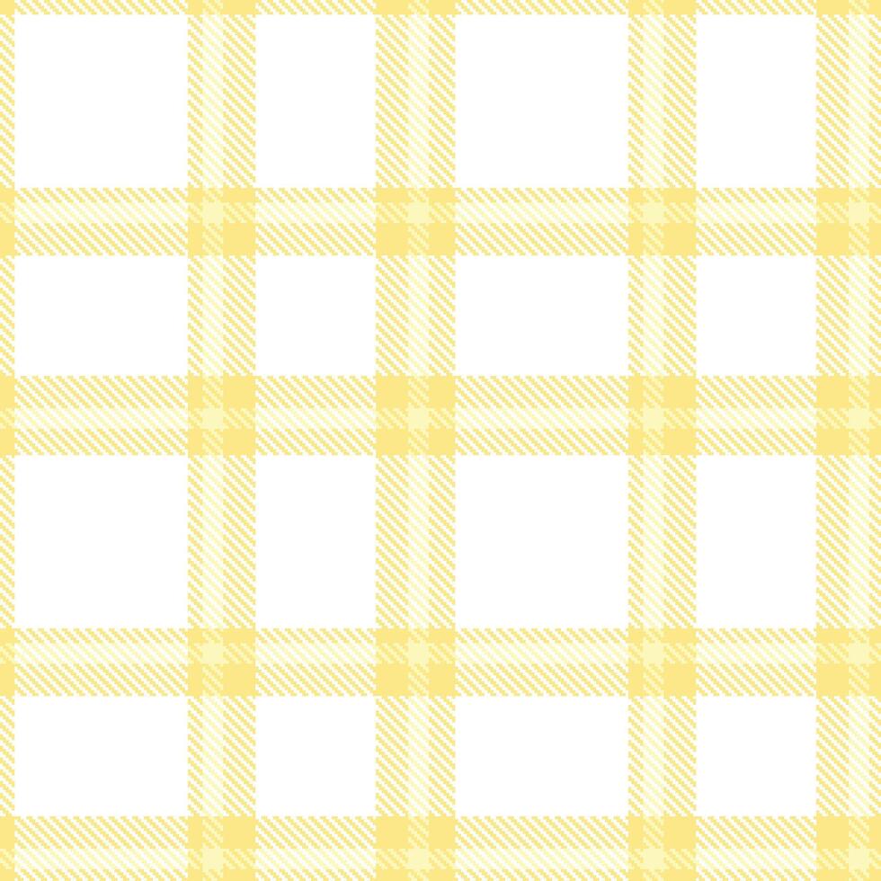 Modern Seamless Tartan in Metallic Wheat tones Textile Design vector