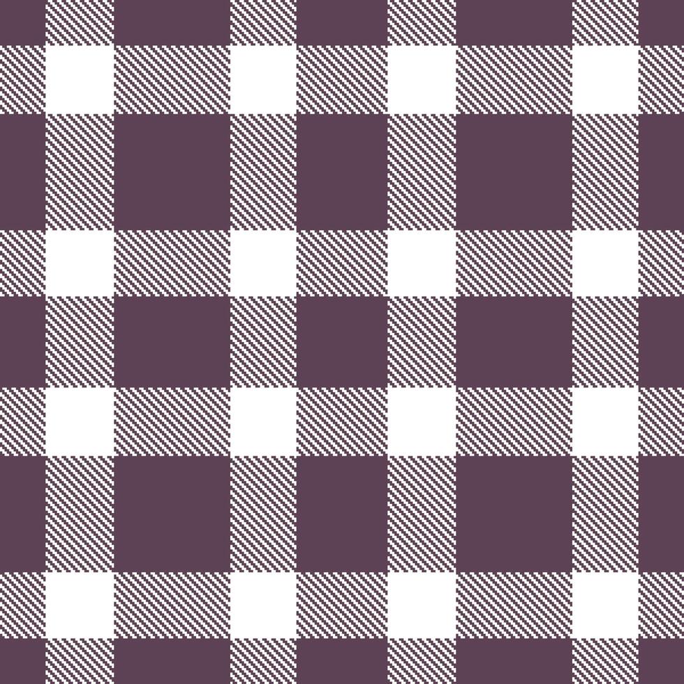 Modern Smoky Dirty Purple Seamless Tartan Textile Design vector
