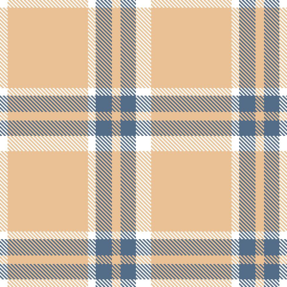 Modern Deep White Seamless Tartan Textile Design Variant 1163 vector