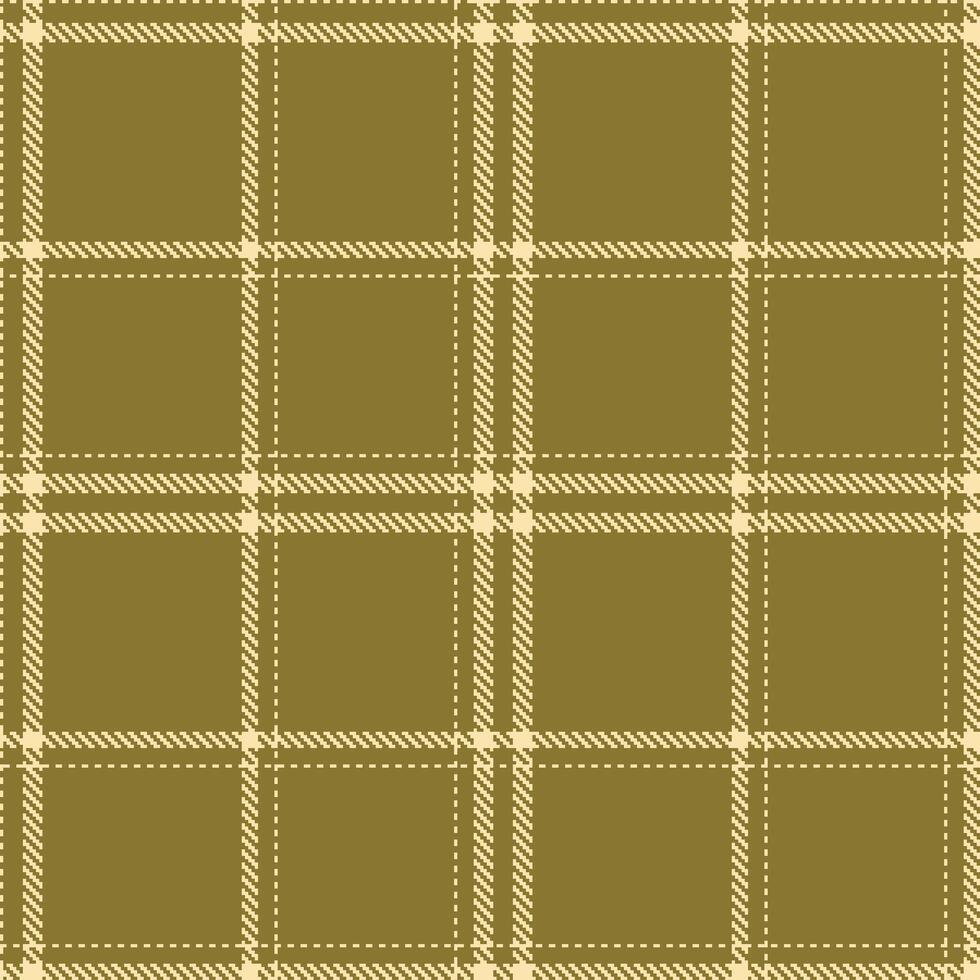 Modern Seamless Tartan in Neon Pale Peach tones Textile Design vector