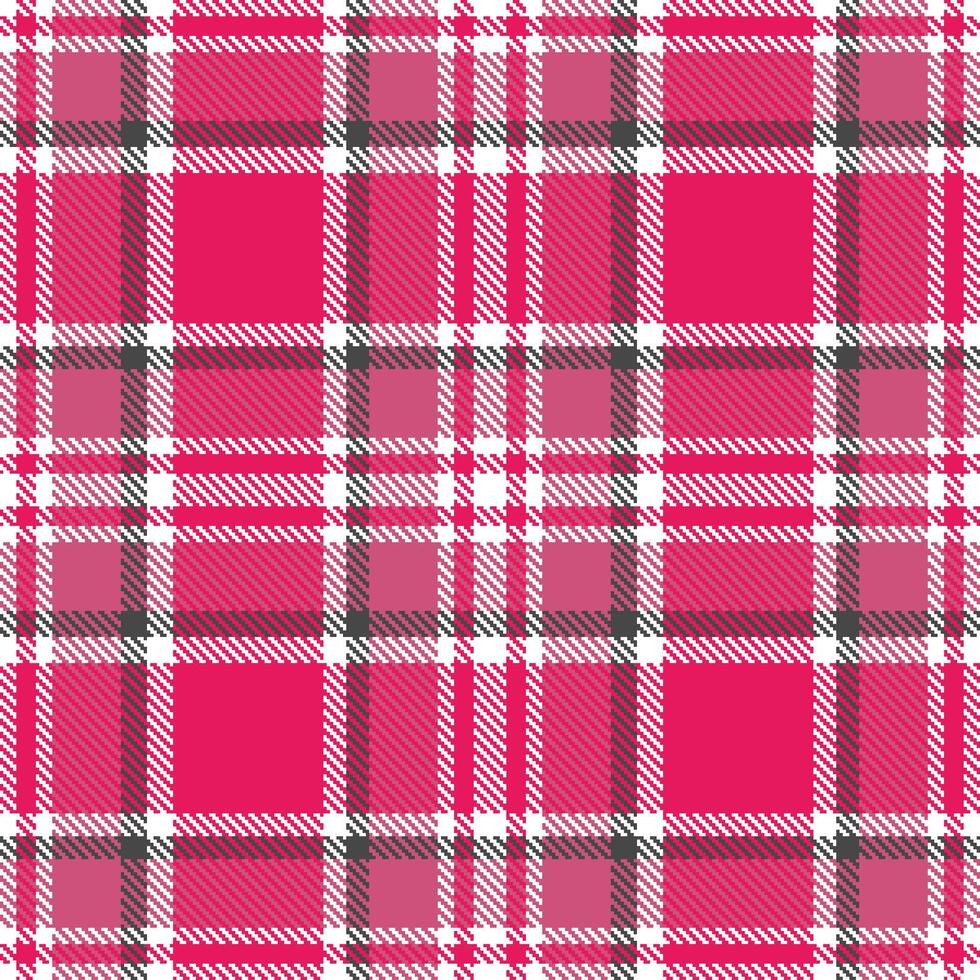 Modern Seamless Tartan in Neon White tones Textile Design Variant 1211 vector