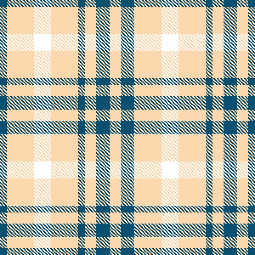 Modern Iridescent Light Peach Seamless Tartan Textile Design Variant 1233 vector
