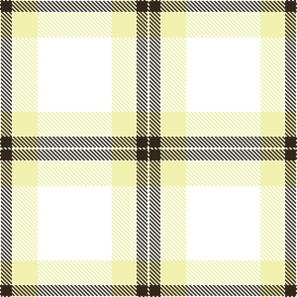 Modern Seamless Tartan in Pale White tones Textile Design Variant 1349 vector