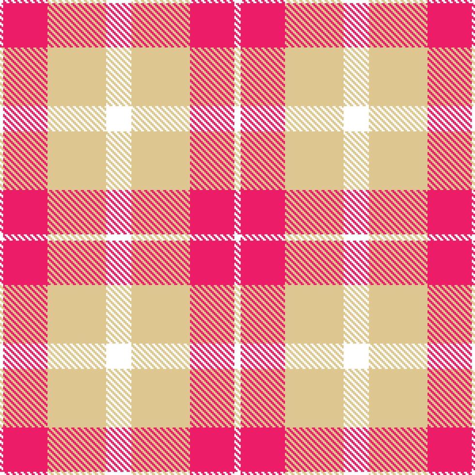 Modern Deep White Seamless Tartan Textile Design Variant 1382 vector