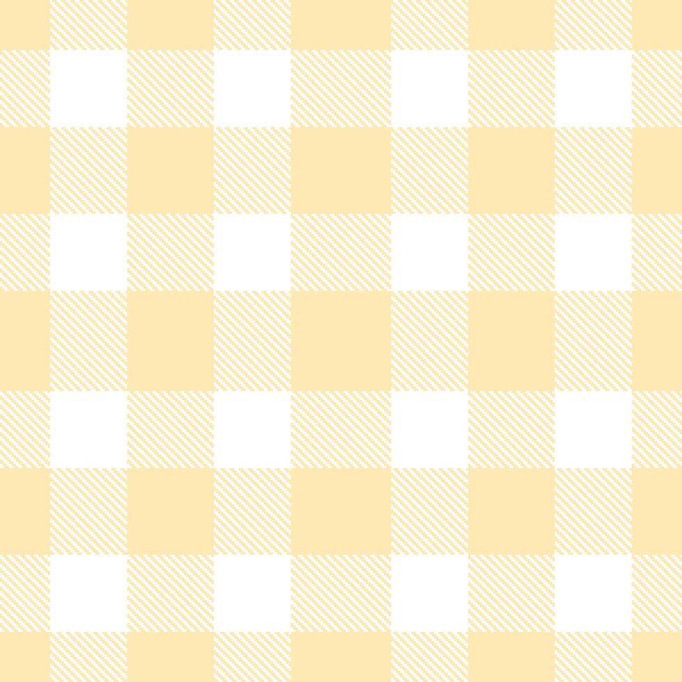 Modern Seamless Tartan in Cool Pale Peach tones Textile Design vector