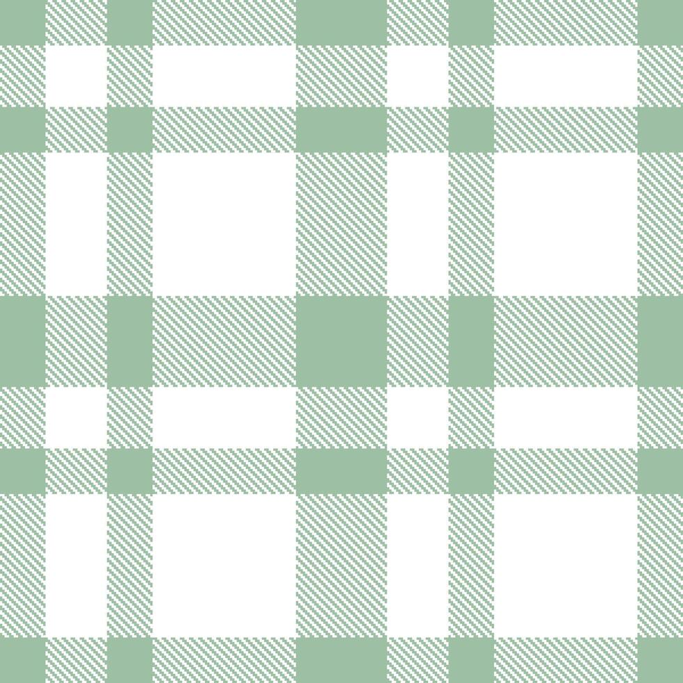 Modern Seamless Tartan in Warm Greenish Grey tones Textile Design vector