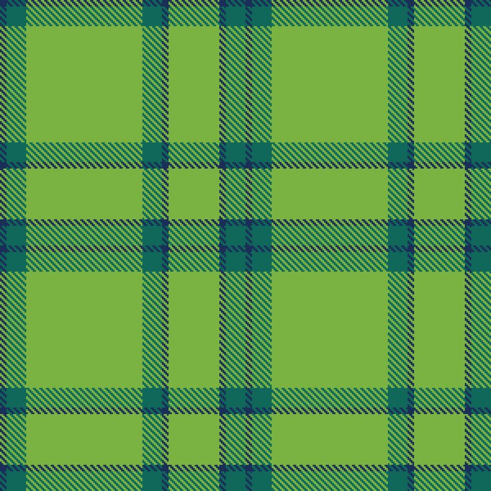 Modern Neon Marine Seamless Tartan Textile Design Variant 1645 vector