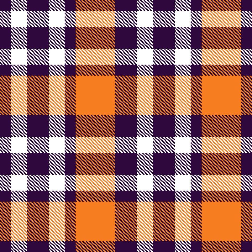Modern Seamless Tartan in Pale Dark Violet tones Textile Design vector