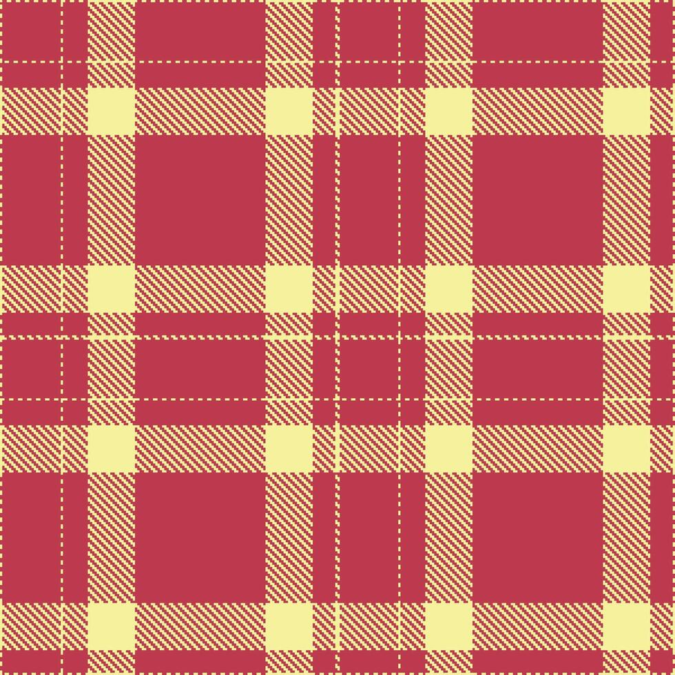 Modern Seamless Tartan in Iridescent Buff tones Textile Design vector