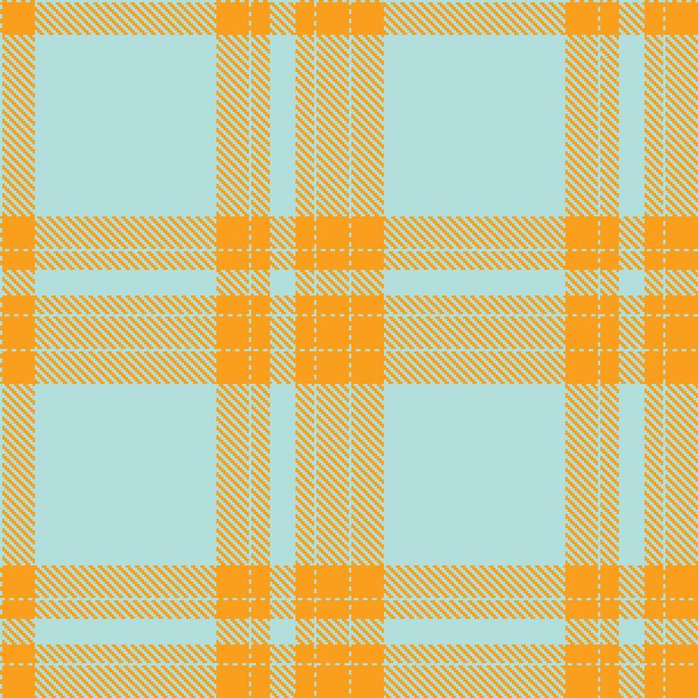 Modern Seamless Tartan in Soft Duck Egg Blue tones Textile Design vector