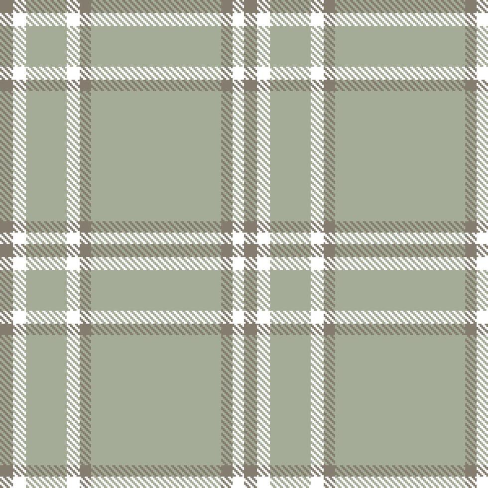 Modern Seamless Tartan in Neon Brownish Grey tones Textile Design vector