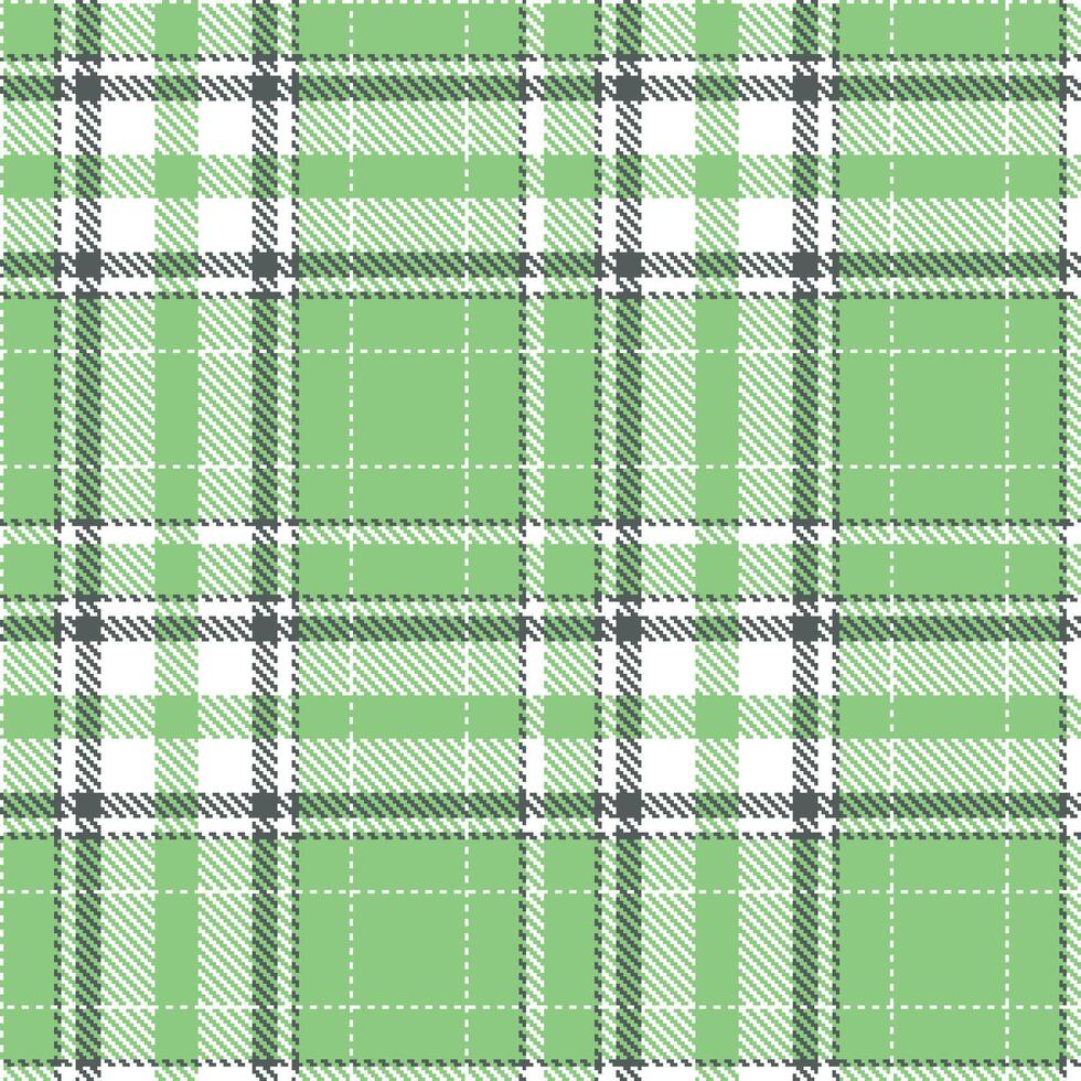 Modern Seamless Tartan in Warm White tones Textile Design Variant 2142 vector