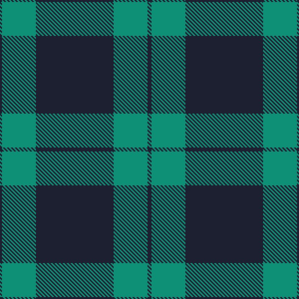 Modern Iridescent Dark Seamless Tartan Textile Design vector