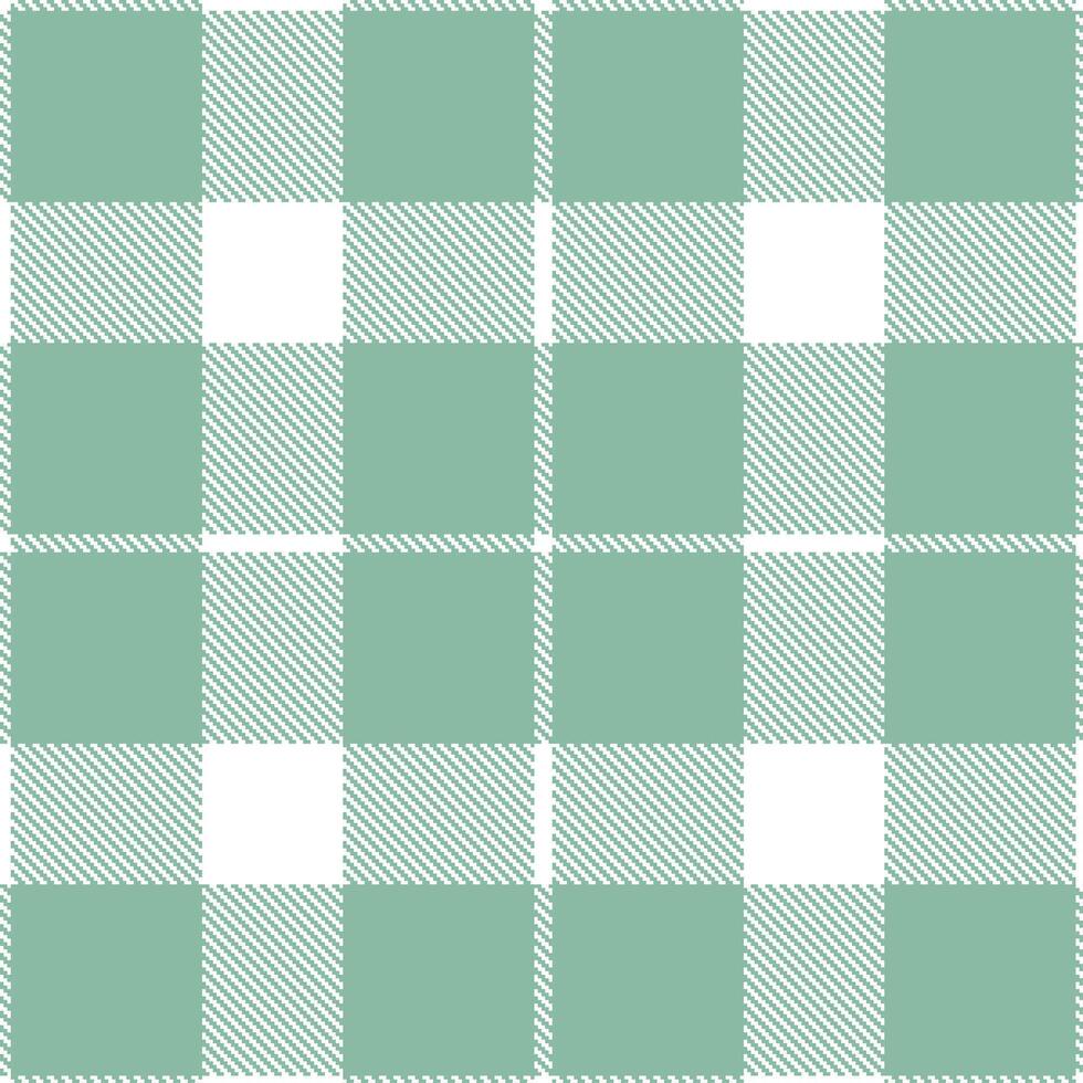 Modern Dusty White Seamless Tartan Textile Design Variant 2047 vector