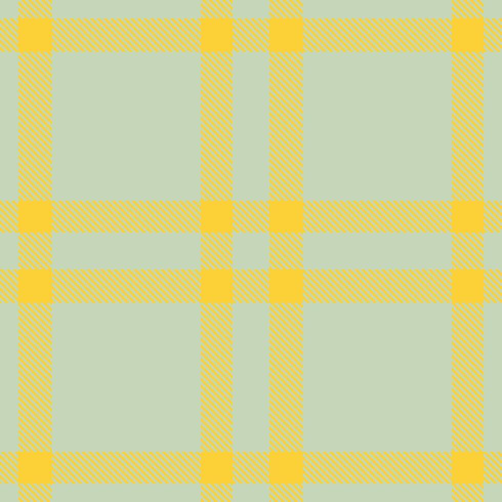 Modern Soft Light Grey Seamless Tartan Textile Design vector