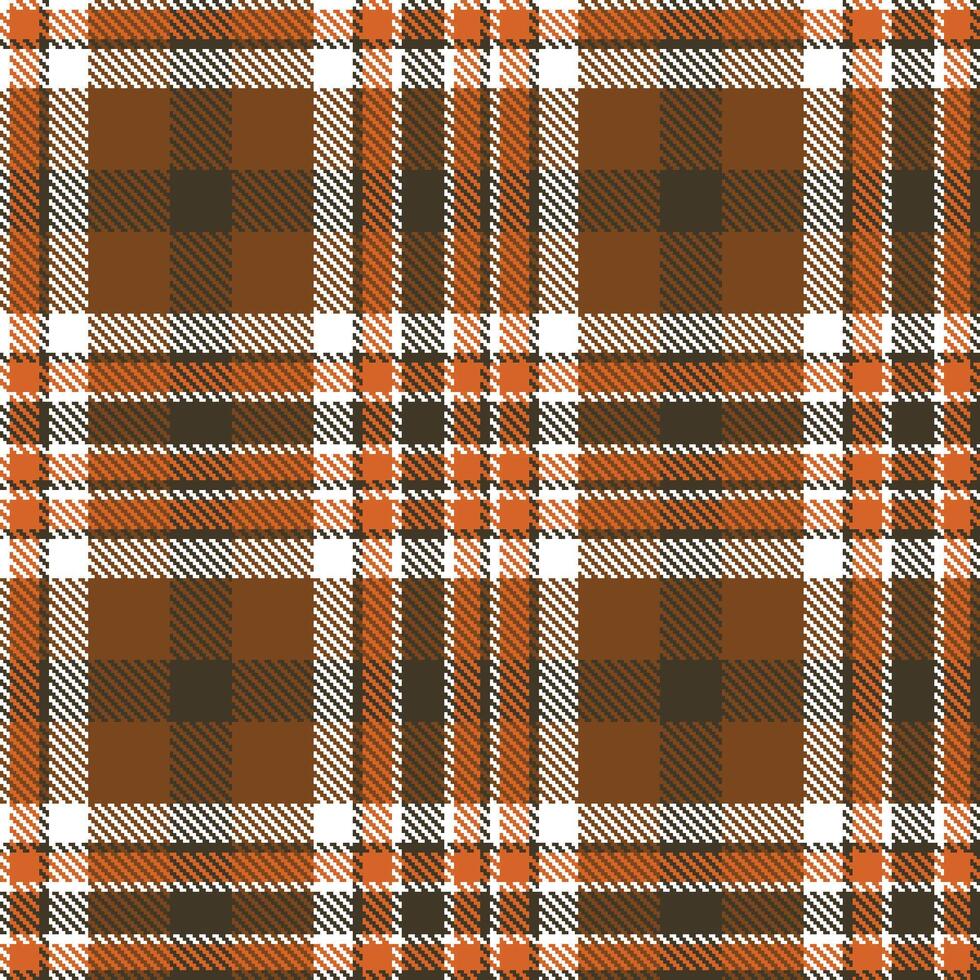Rich White and Cool Dark Grey Seamless Tartan Textile Design vector