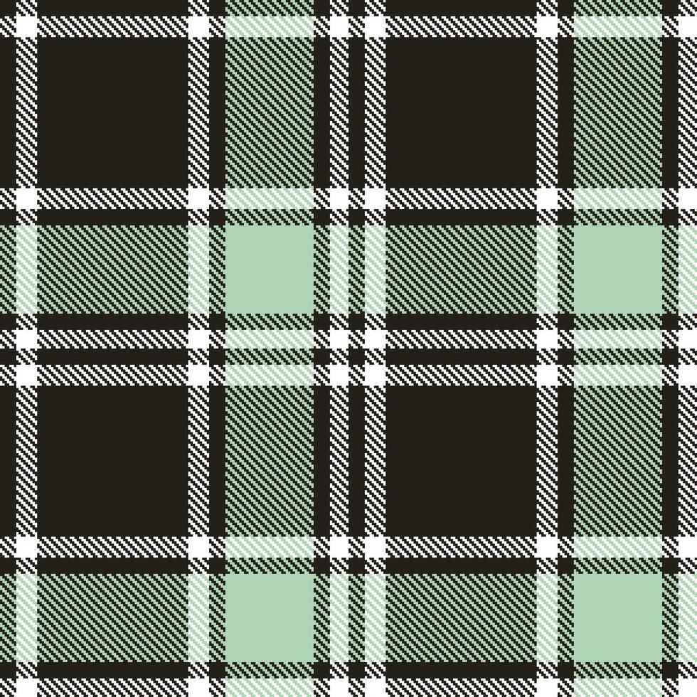 Modern Seamless Tartan in Warm Almost Black tones Textile Design Variant 2481 vector