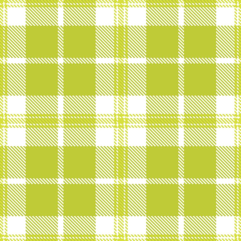 Modern Seamless Tartan in Vivid White tones Textile Design Variant 2582 vector