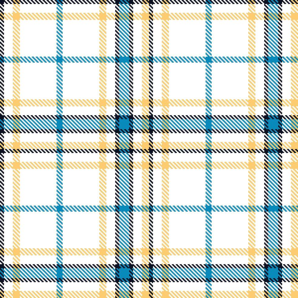 Dark White and Neon Dark Seamless Tartan Textile Design vector