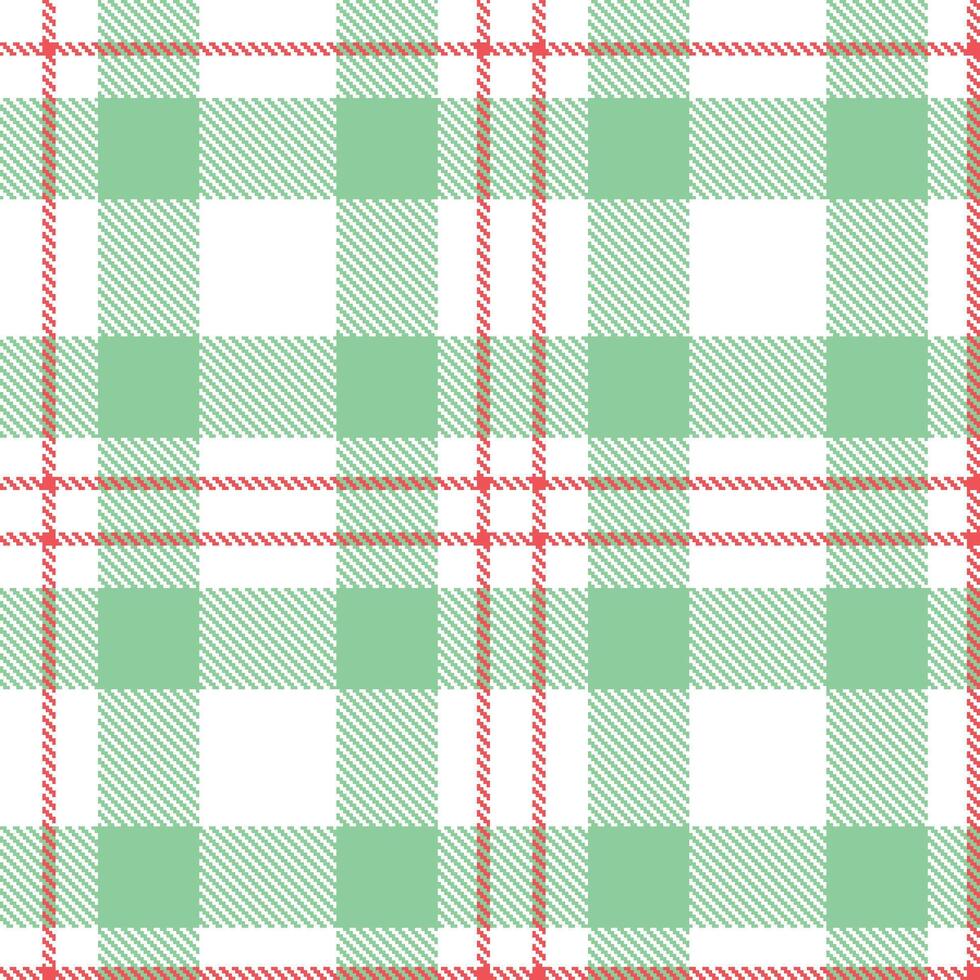 Dark White and Metallic Grapefruit Seamless Tartan Textile Design vector