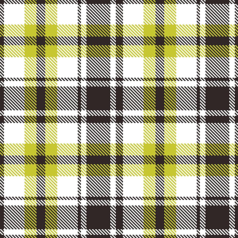 Modern Seamless Tartan in Vivid Dark Grey tones Textile Design vector