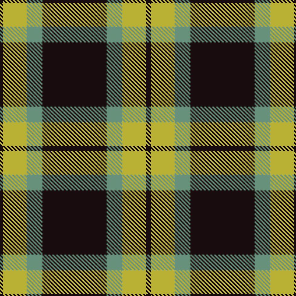 Modern Seamless Tartan in Pale Almost Black tones Textile Design Variant 2794 vector