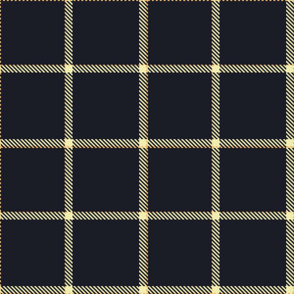 Smoky Desert and Metallic Dark Seamless Tartan Textile Design vector