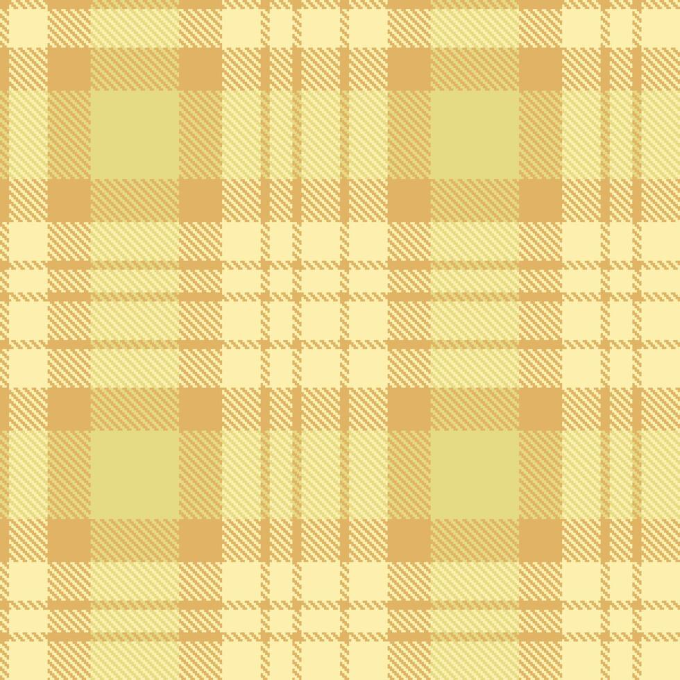 Modern Metallic Desert Seamless Tartan Textile Design vector