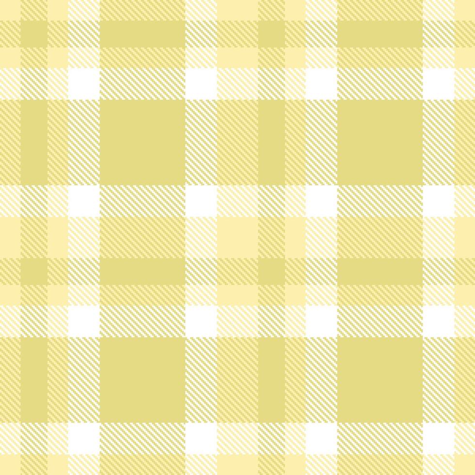 Dark Light Tan and Dusty Sandy Seamless Tartan Textile Design vector