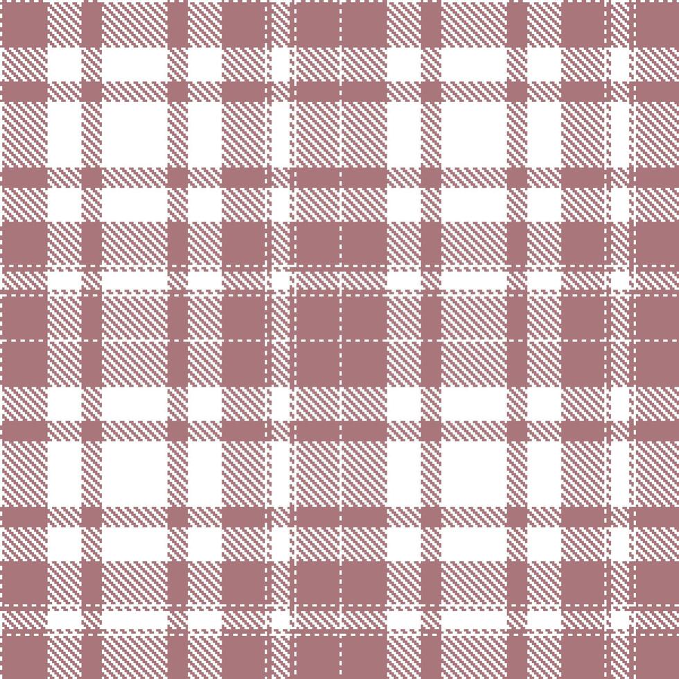 Modern Deep White Seamless Tartan Textile Design Variant 2864 vector