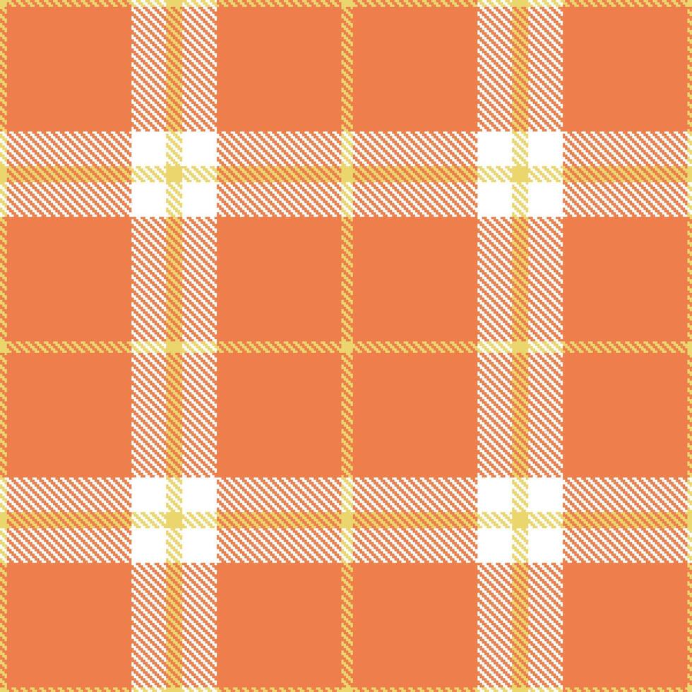 Modern Seamless Tartan in Dark Sandy tones Textile Design Variant 2993 vector