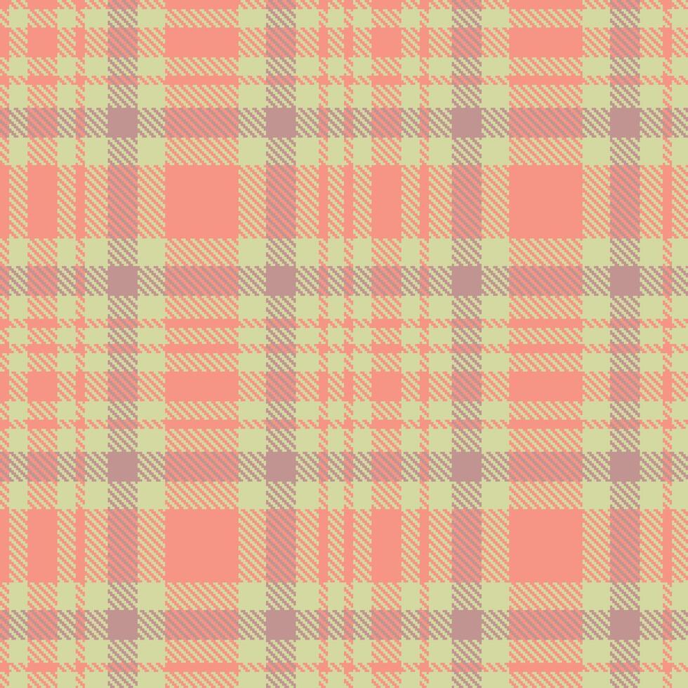 Modern Seamless Tartan in Rich Beige tones Textile Design Variant 185 vector