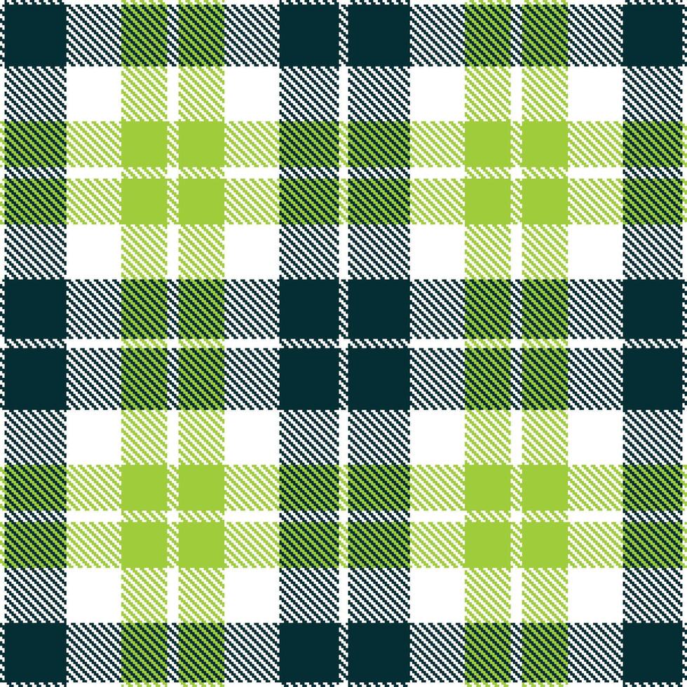 Modern Metallic White Seamless Tartan Textile Design Variant 2296 vector