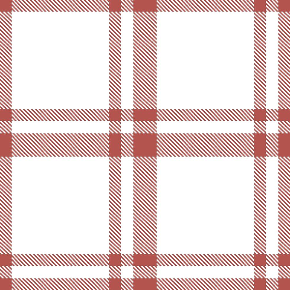 Modern Seamless Tartan in Iridescent Dark Salmon tones Textile Design vector