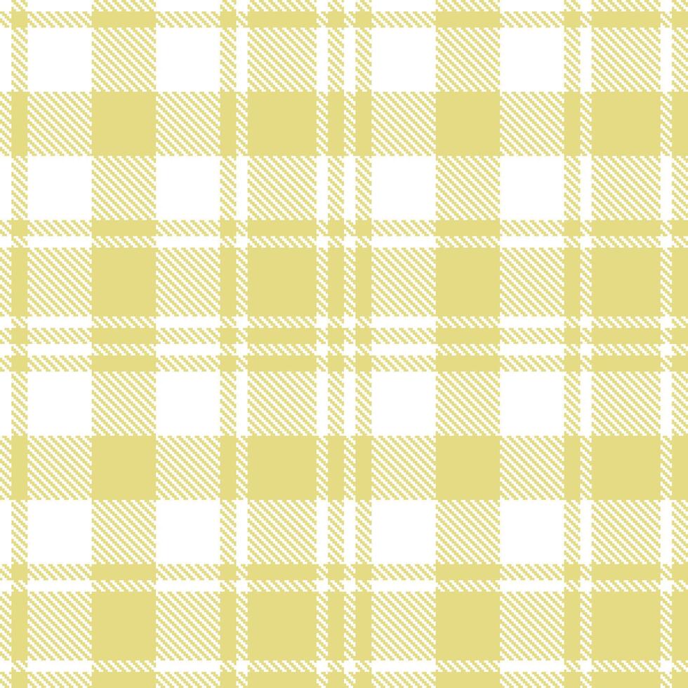 Modern Seamless Tartan in Soft White tones Textile Design 2 vector