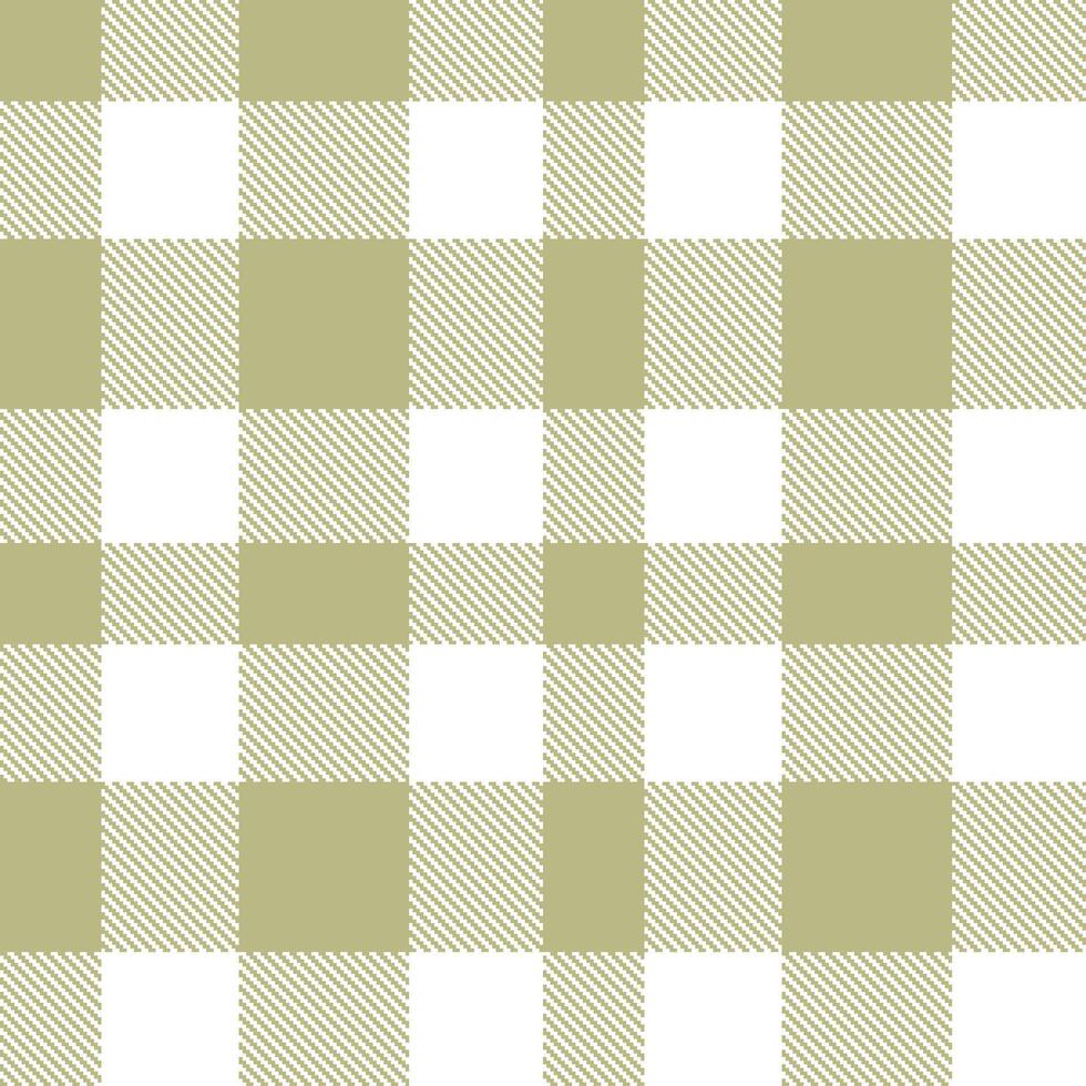 Modern Dusty Putty Seamless Tartan Textile Design vector