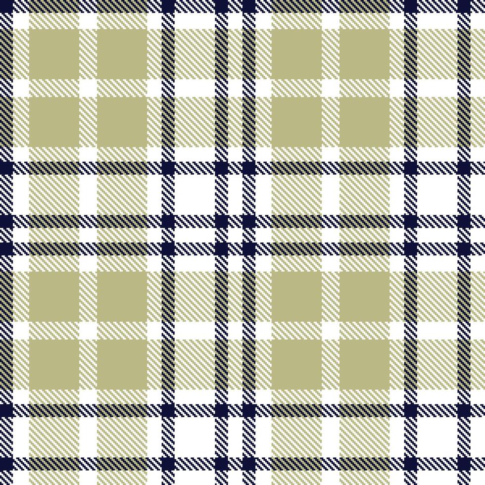 Modern Seamless Tartan in Soft White tones Textile Design Variant 470 vector