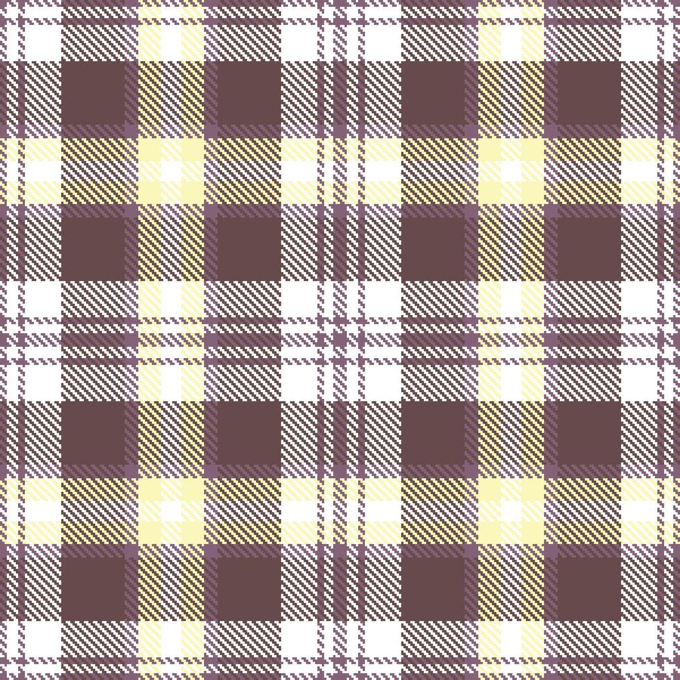 Modern Seamless Tartan in Soft Purple Grey tones Textile Design vector