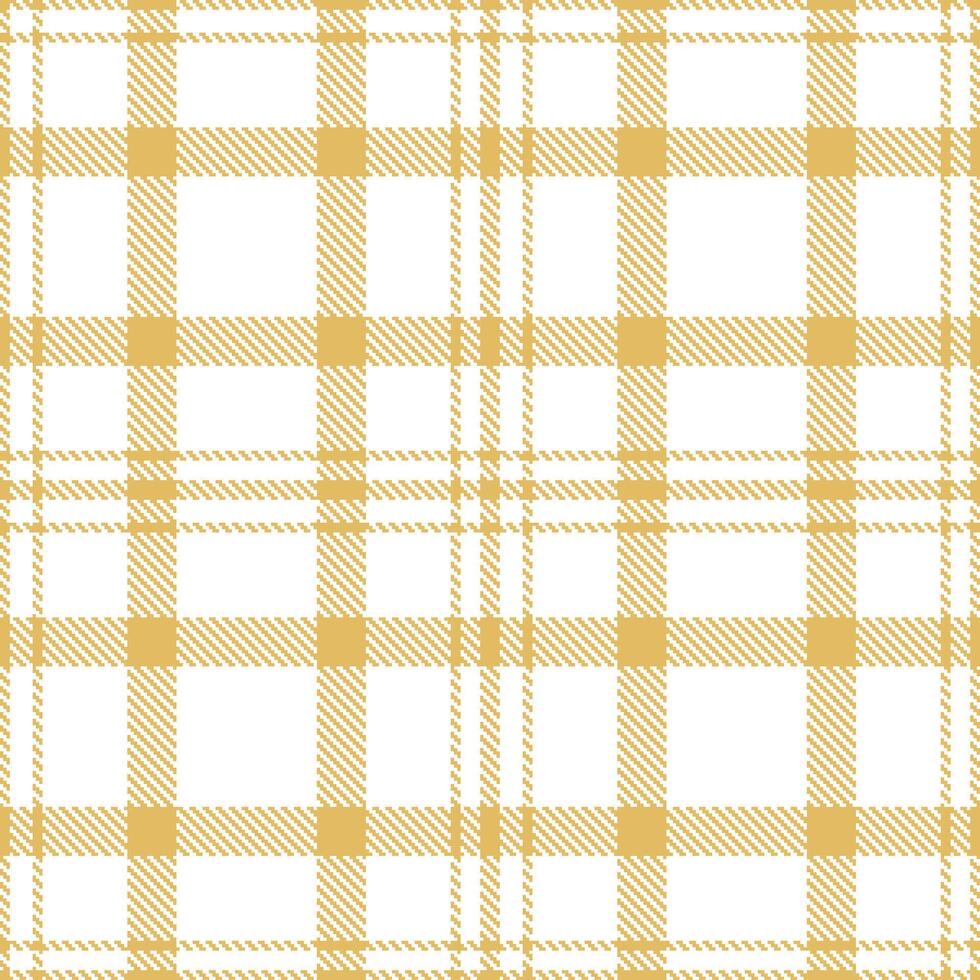 Dusty Desert Seamless Tartan with Deep White accents Textile Design vector