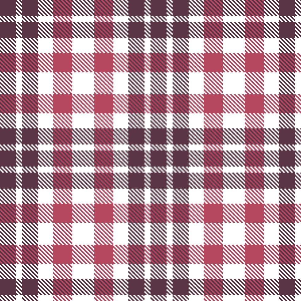Modern Seamless Tartan in Pastel White tones Textile Design Variant 756 vector