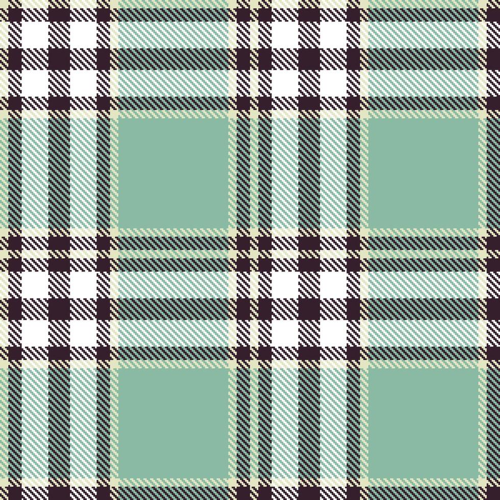 Modern Soft Aubergine Seamless Tartan Textile Design vector