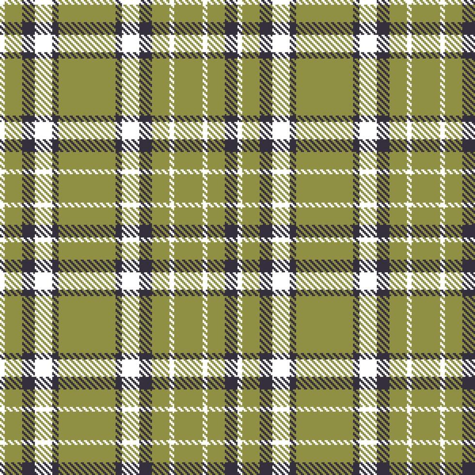 Modern Seamless Tartan in Iridescent White tones Textile Design 2 vector
