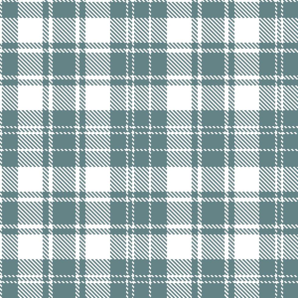 Modern Seamless Tartan in Rich White tones Textile Design Variant 825 vector