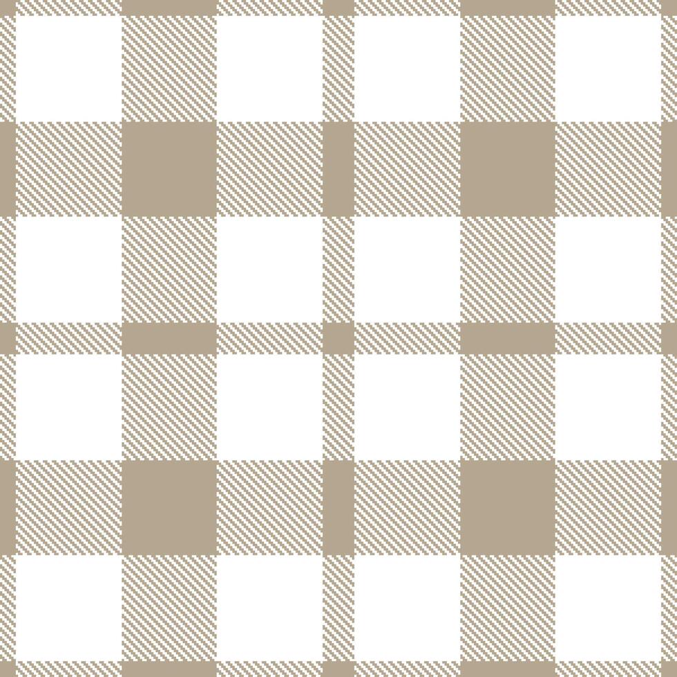 Deep Bland Seamless Tartan with Vivid White accents Textile Design vector