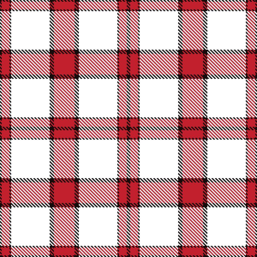 Modern Bright Almost Black Seamless Tartan Textile Design Variant 875 vector