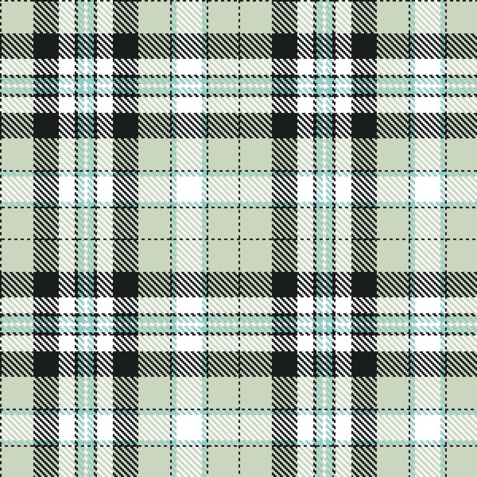 Modern Seamless Tartan in Warm Almost Black tones Textile Design Variant 906 vector