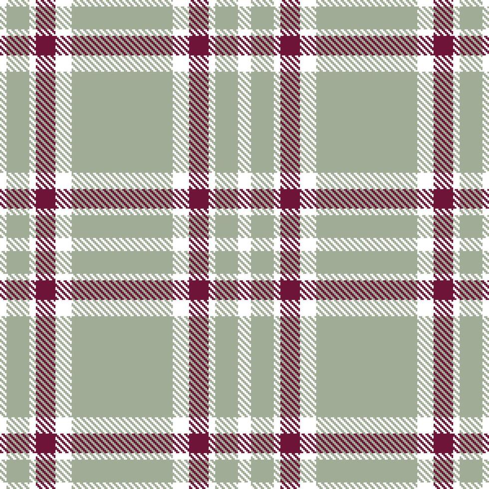 Modern Seamless Tartan in Neon White tones Textile Design Variant 1139 vector