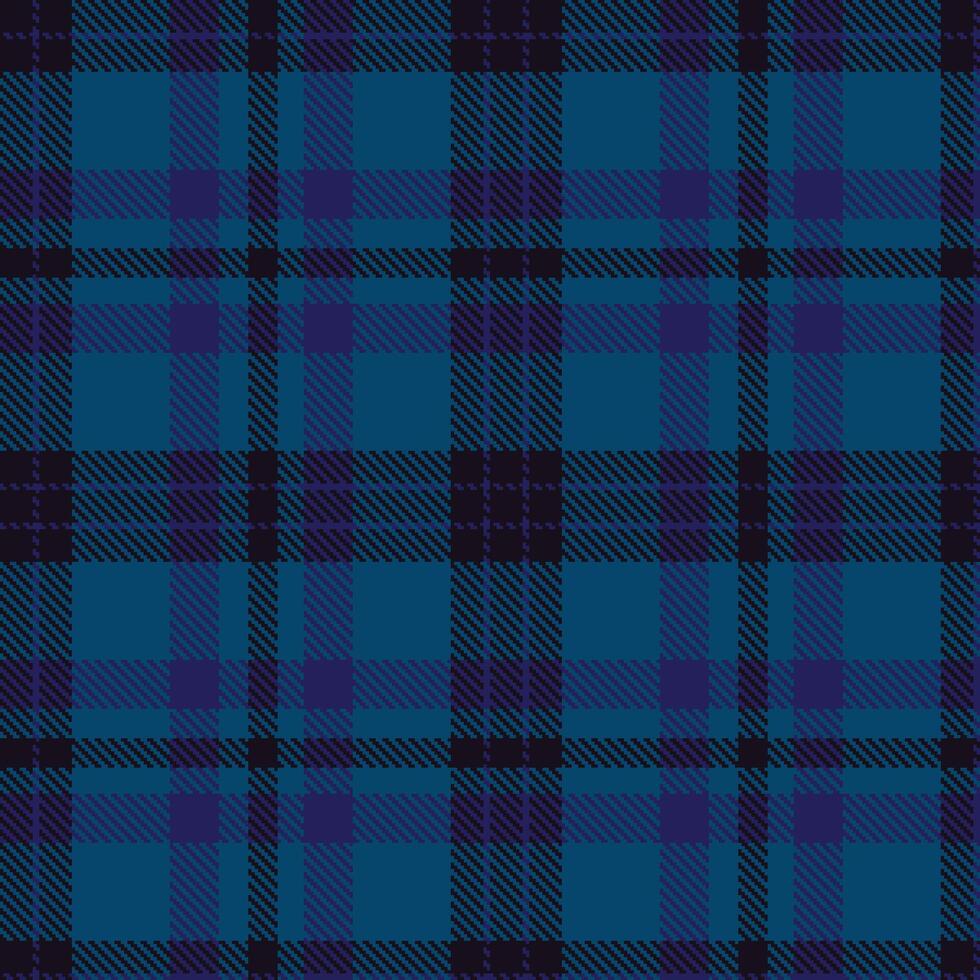 Modern Warm Almost Black Seamless Tartan Textile Design Variant 1247 vector