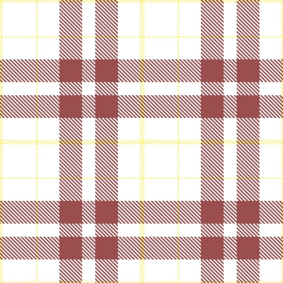Modern Bright White Seamless Tartan Textile Design Variant 1477 vector