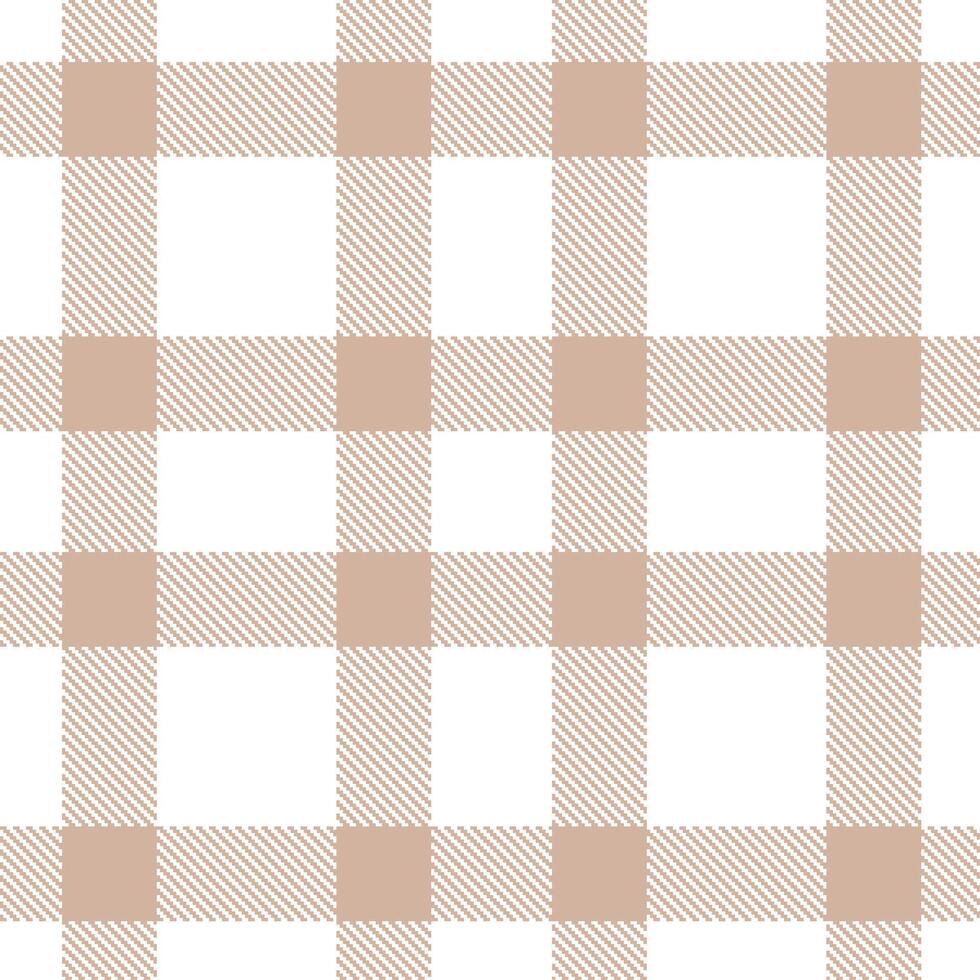 Modern Seamless Tartan in Smoky White tones Textile Design Variant 1516 vector